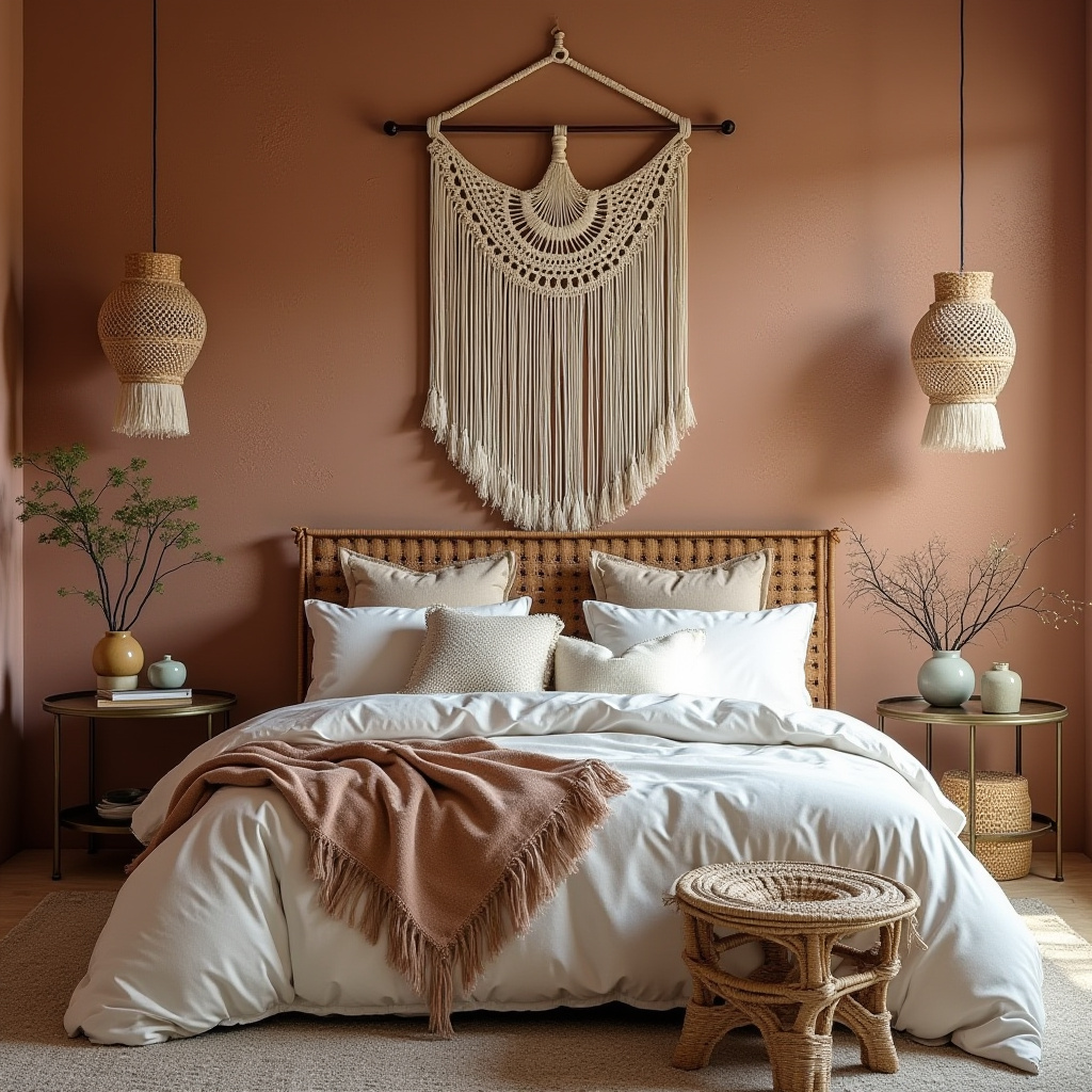 moody bedroom accent wall 5