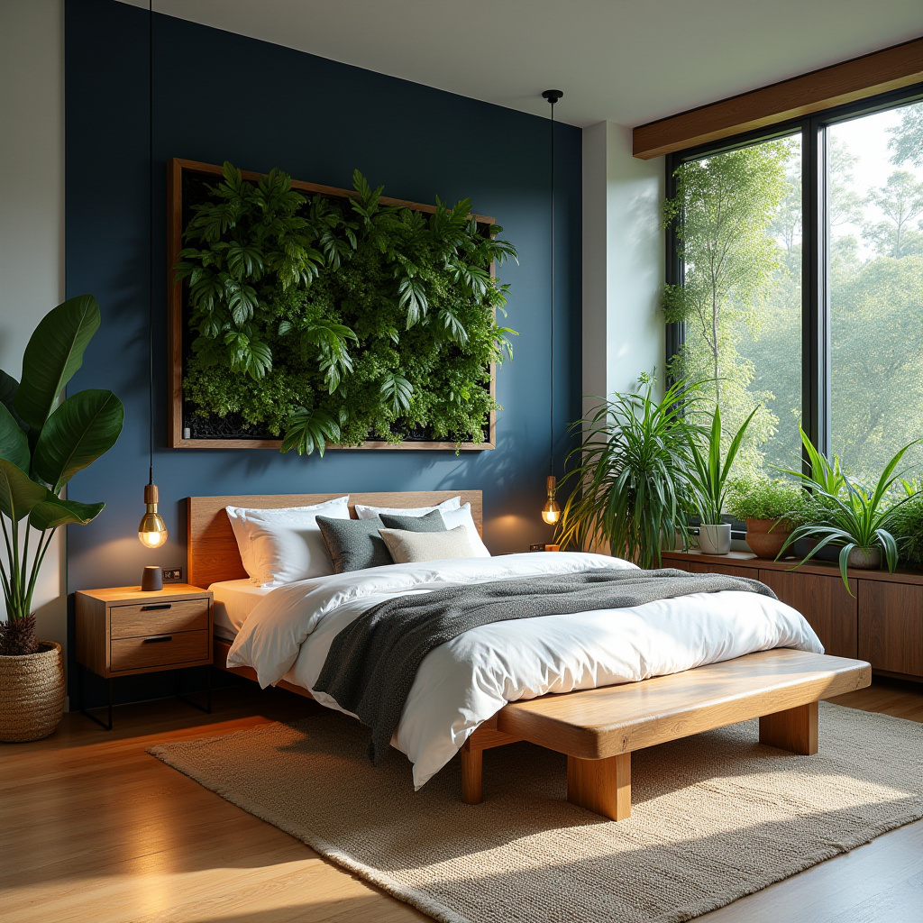 navy blue accent wall bedroom paint colors 21