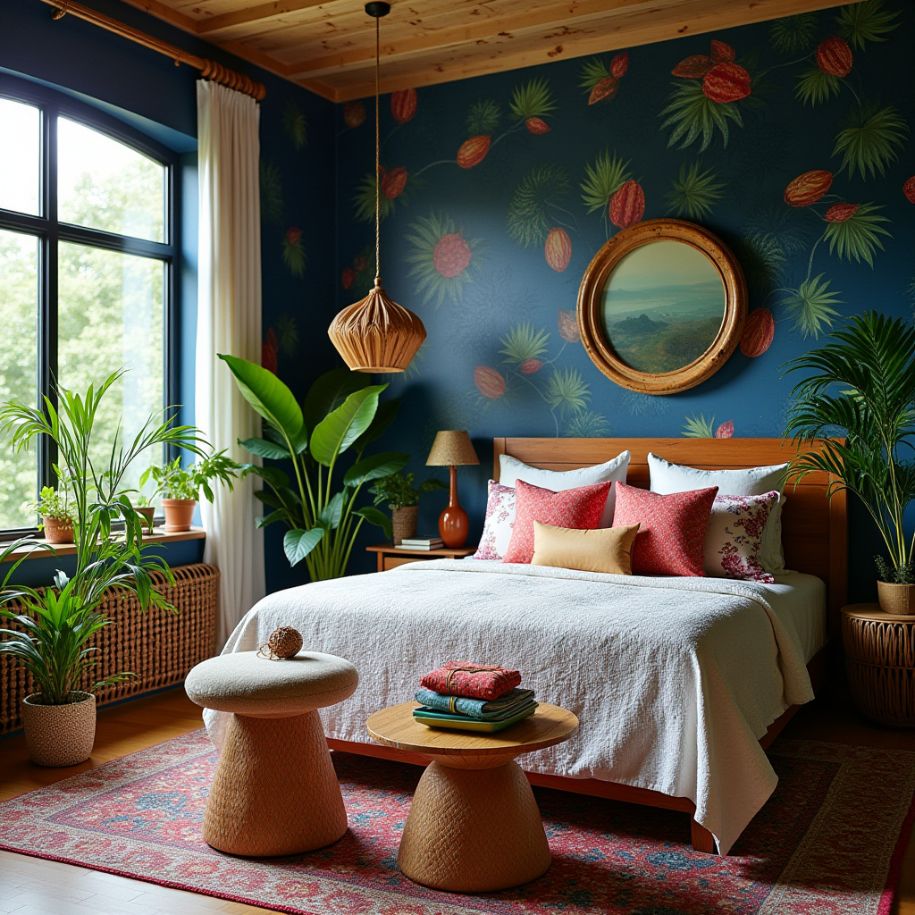 navy blue accent wall bedroom paint colors 31