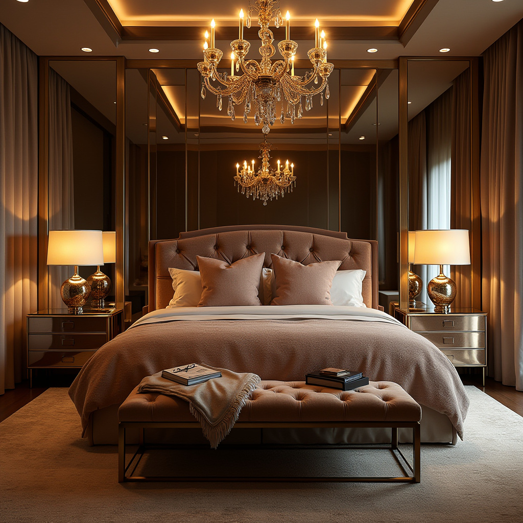neutral bedroom with accent wall 30