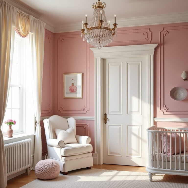 nursery bedroom accent wall 31