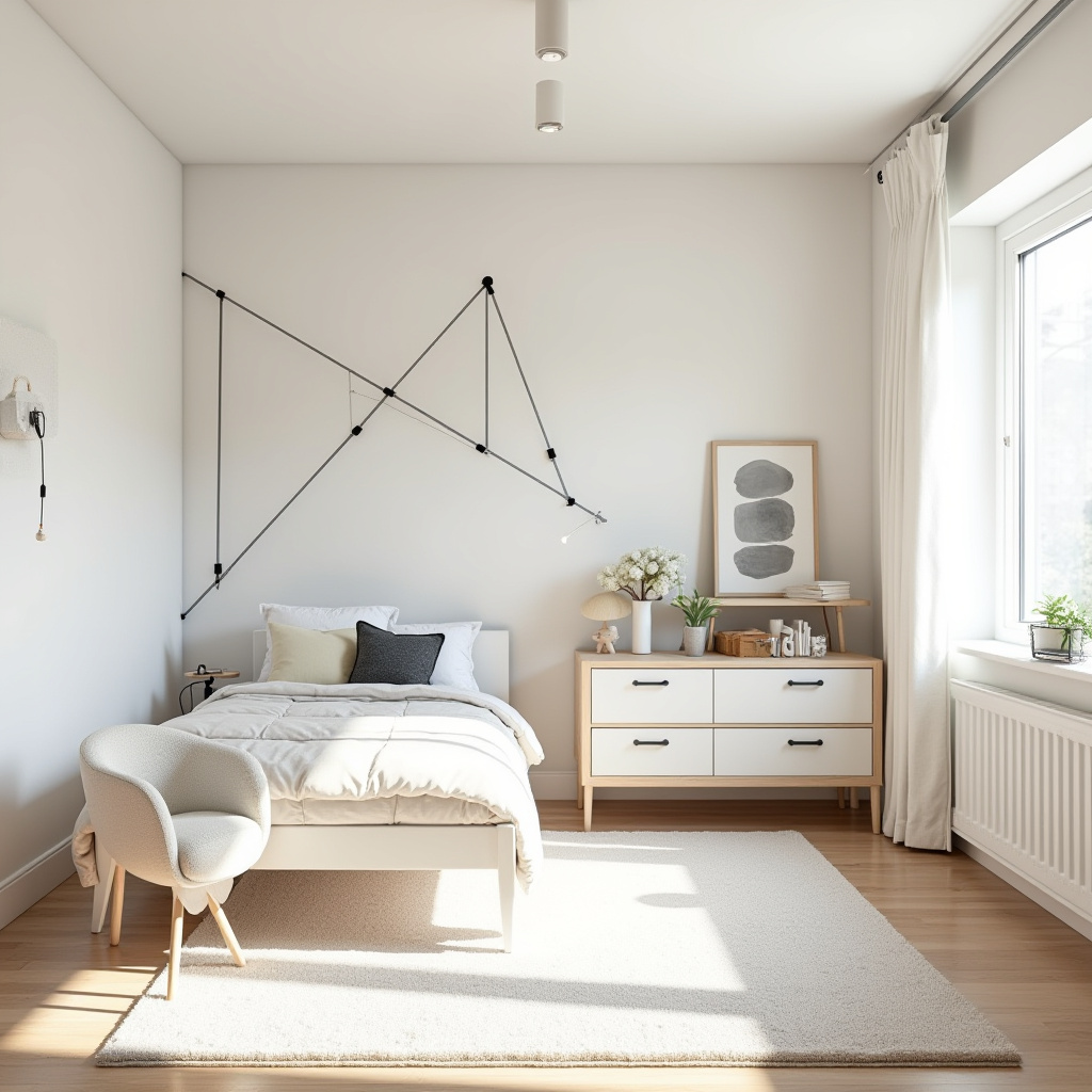 nursery bedroom accent wall 36