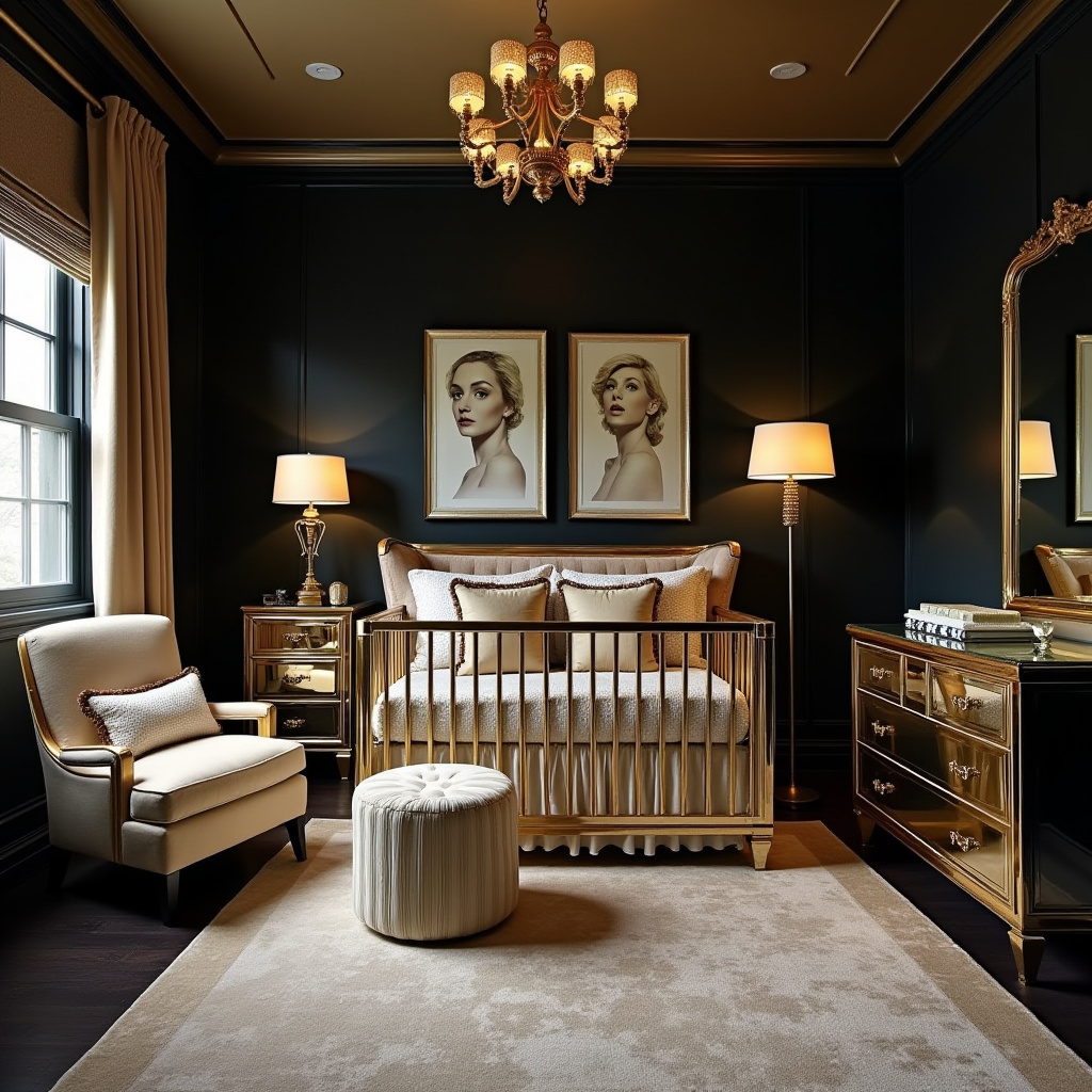 nursery bedroom accent wall 37