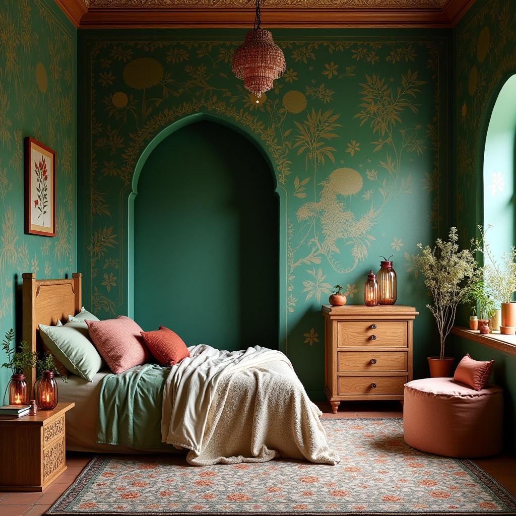 nursery bedroom accent wall 39