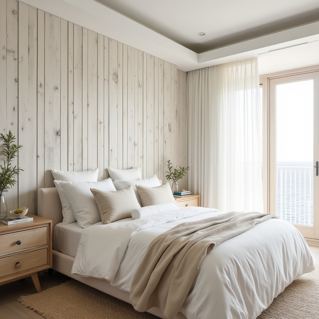 reclaimed wood bedroom accent wall 25
