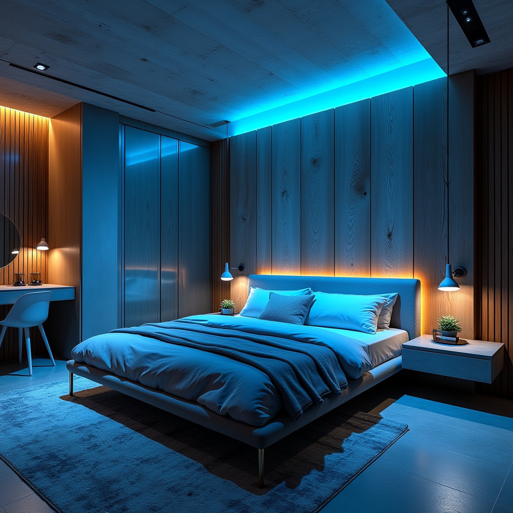 reclaimed wood bedroom accent wall 30