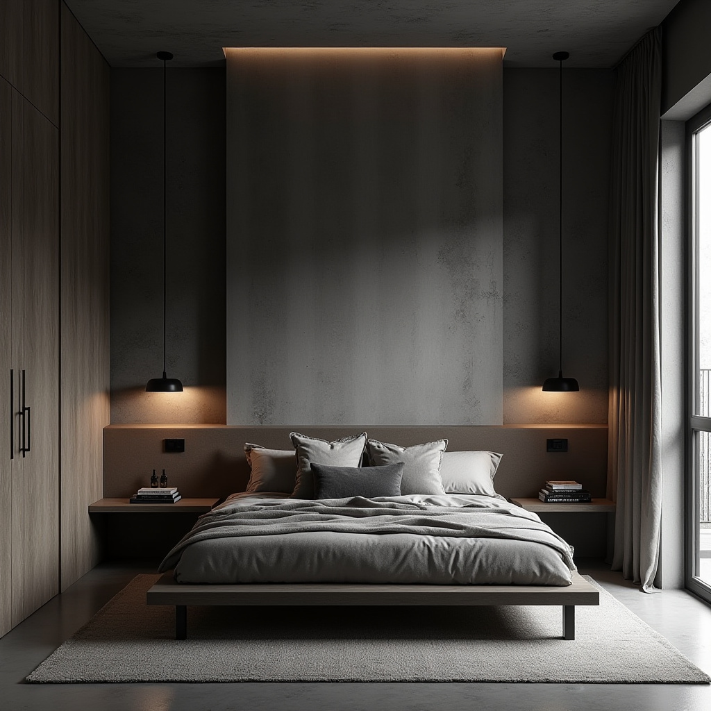 rustic modern bedroom decor 24