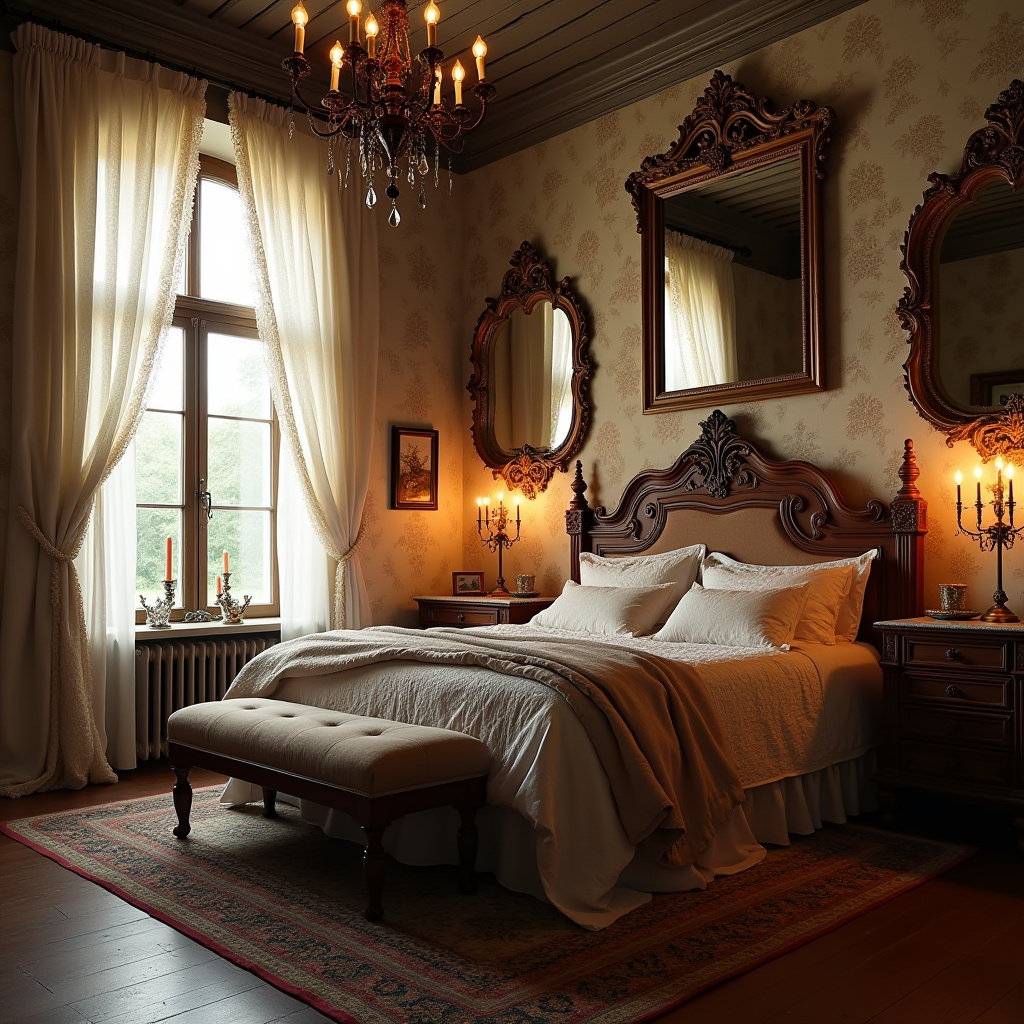 rustic modern bedroom decor 37