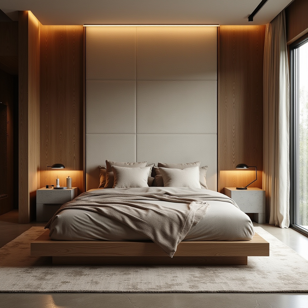 rustic modern bedroom decor 4