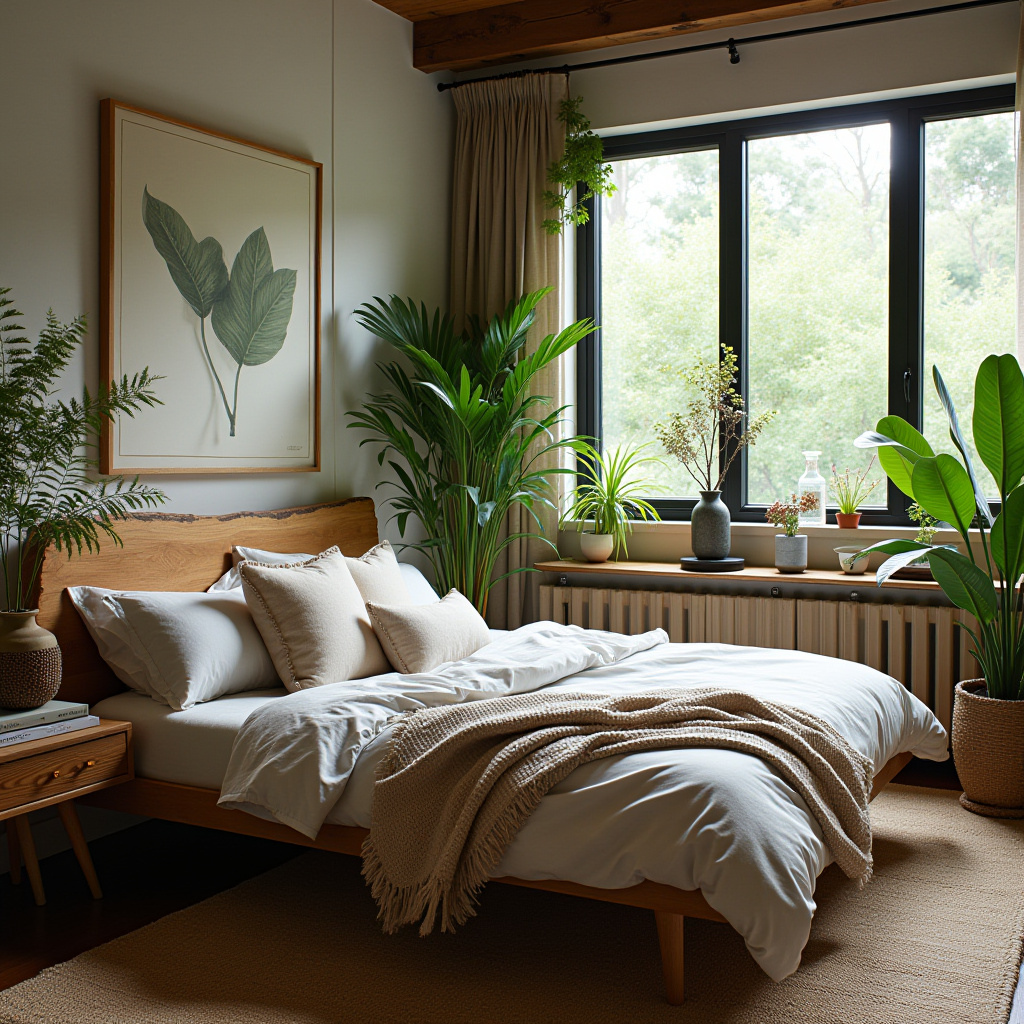 rustic modern bedroom decor 9