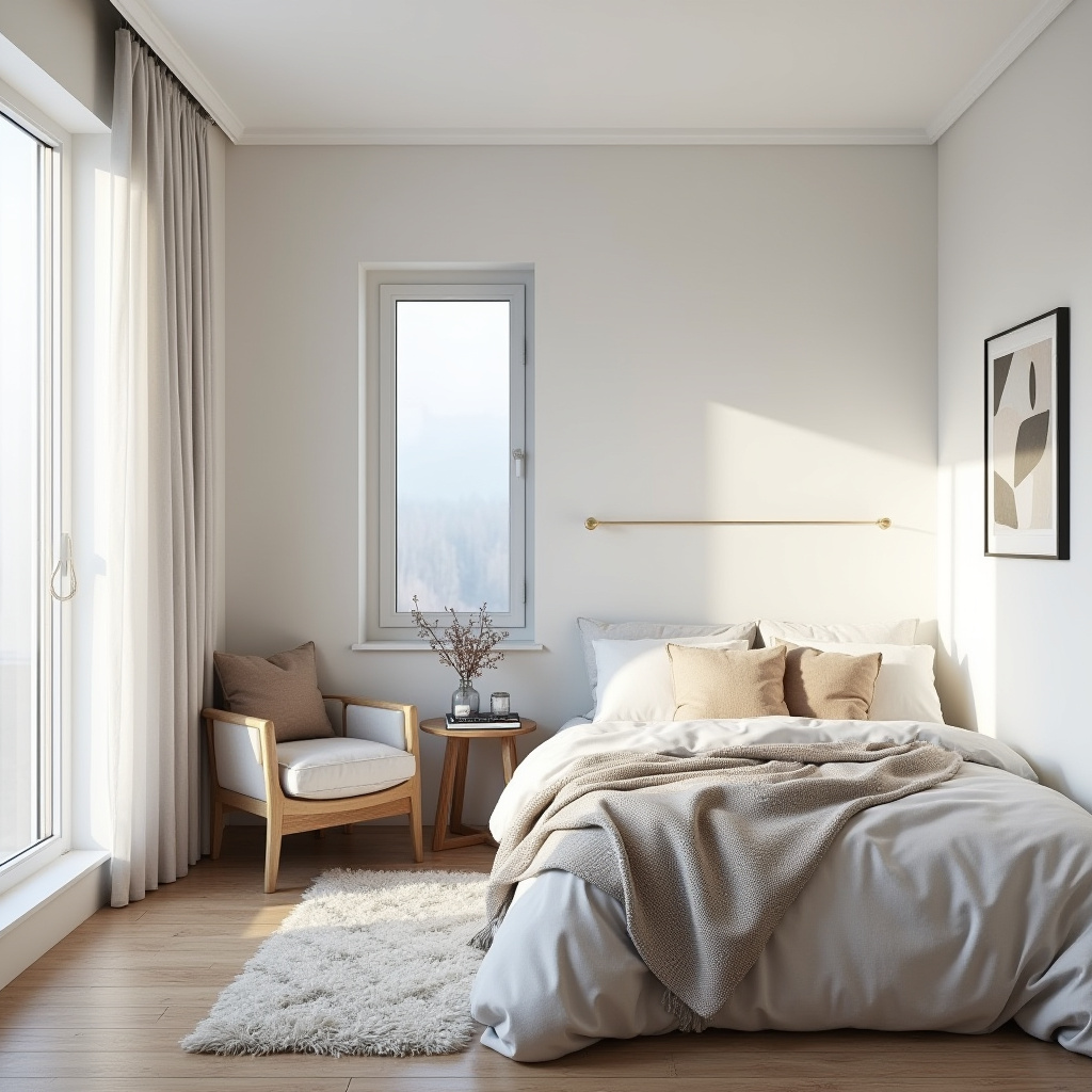 small bedroom accent wall ideas 26