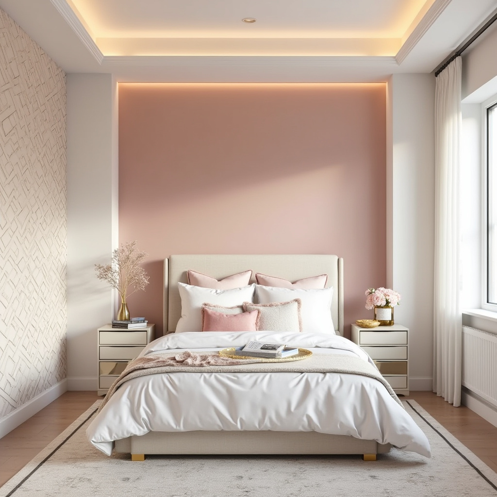 small bedroom accent wall ideas 5