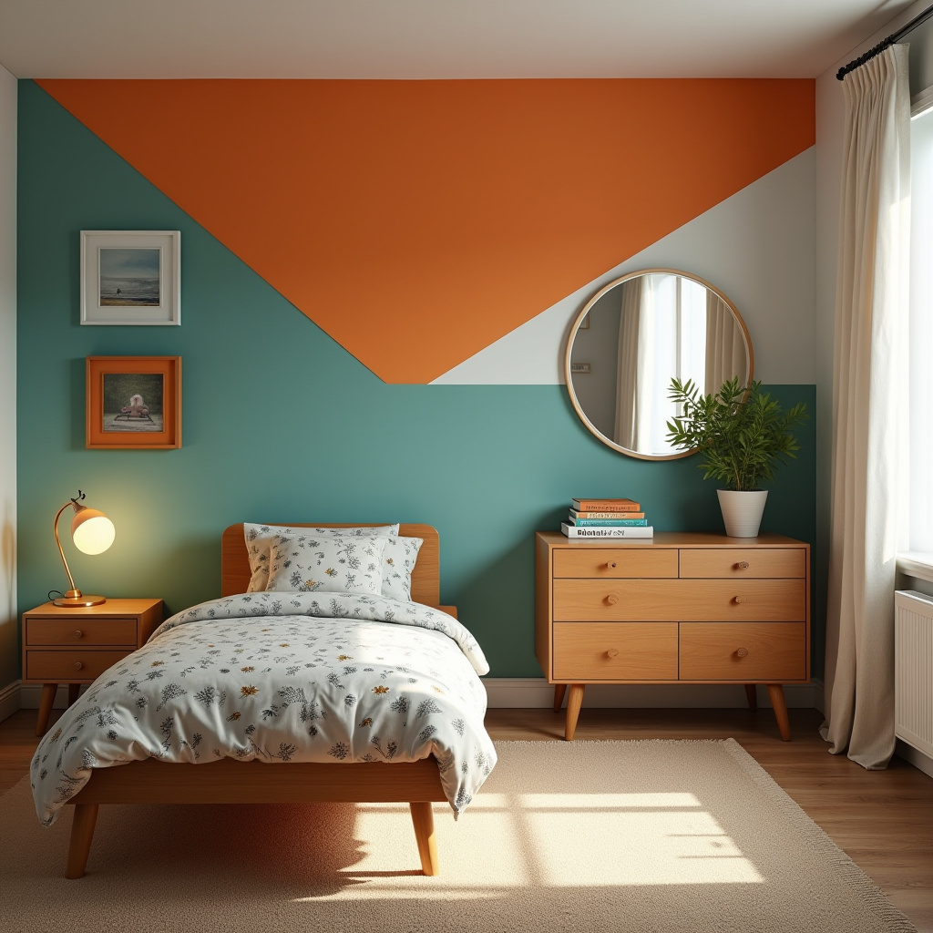 toddler boy bedroom accent wall ideas 10