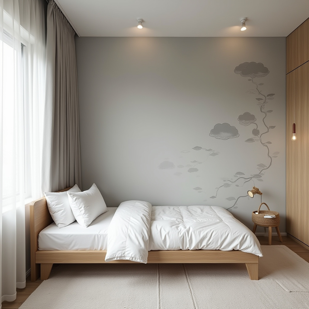 toddler boy bedroom accent wall ideas 13