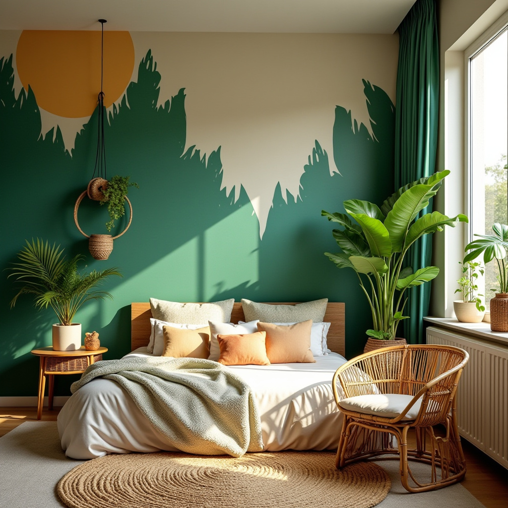 toddler boy bedroom accent wall ideas 20
