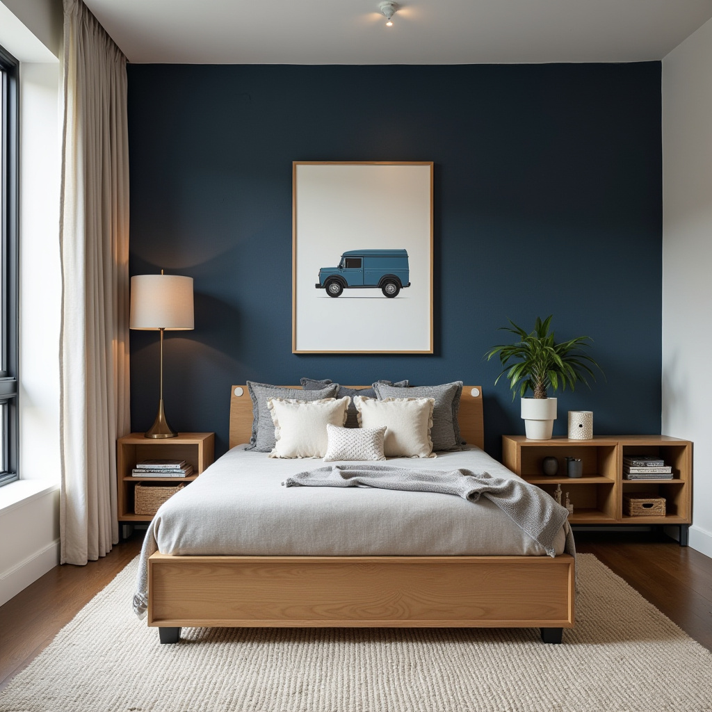 toddler boy bedroom accent wall ideas 3