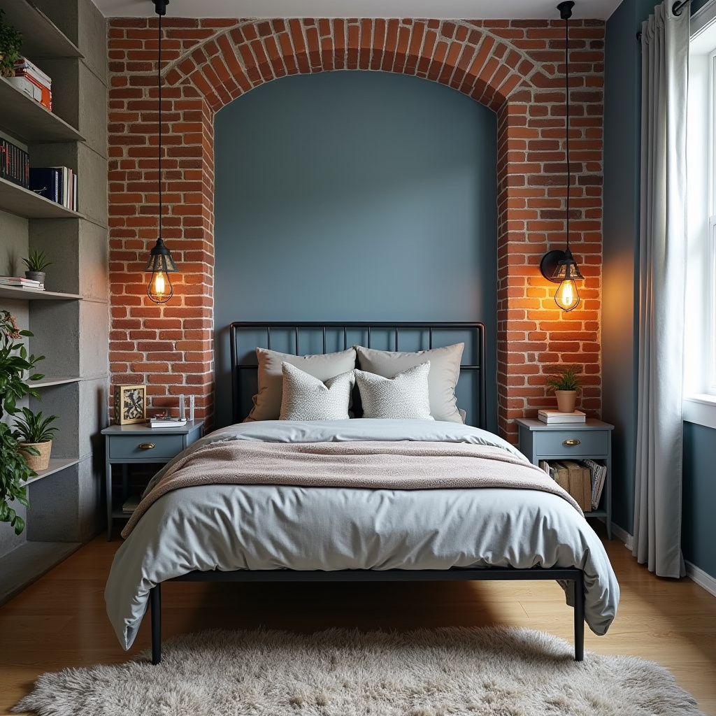 toddler boy bedroom accent wall ideas 7