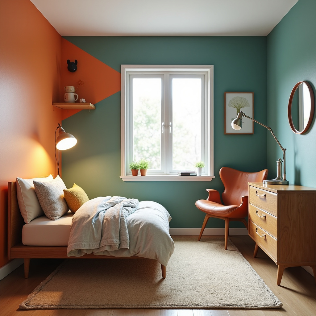 toddler boy bedroom accent wall ideas 9
