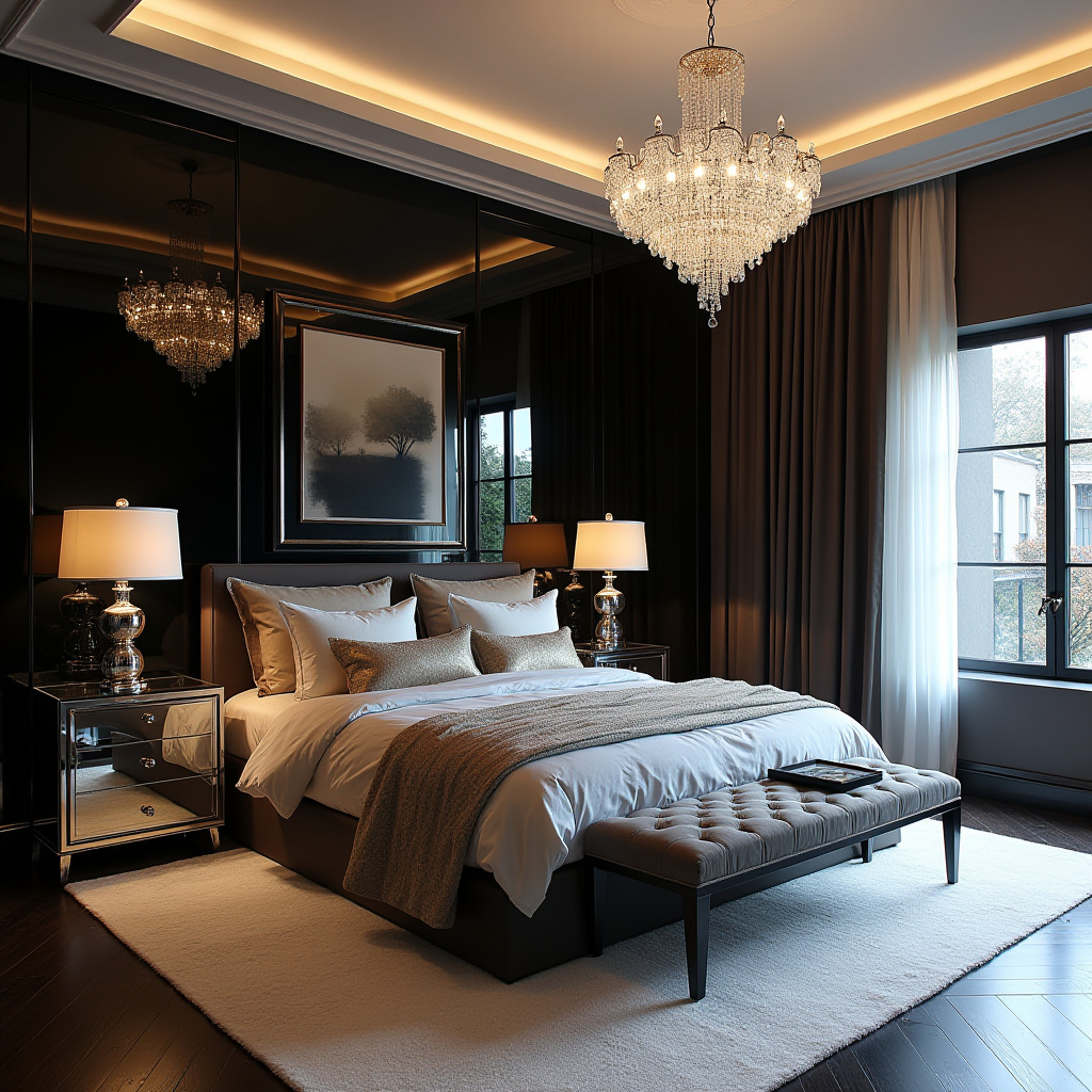 tricorn black bedroom accent wall 17