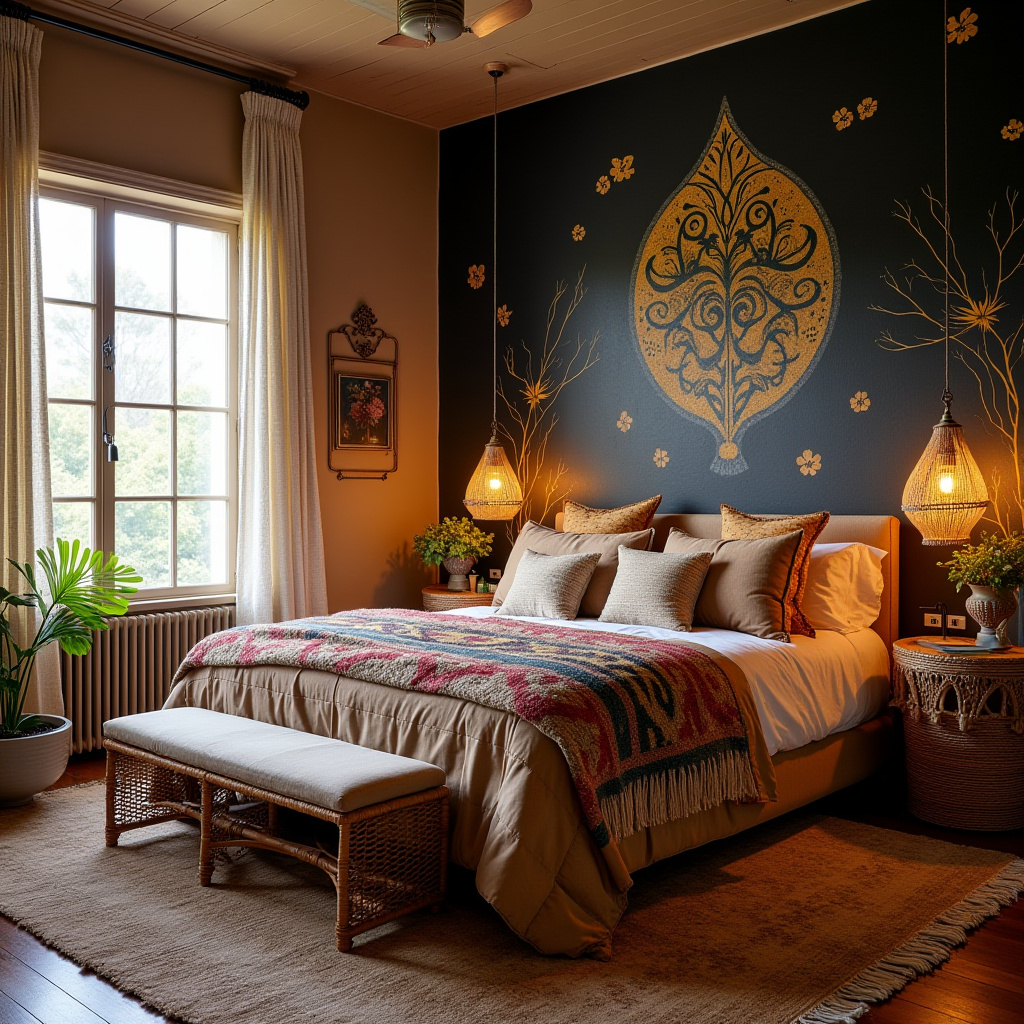 tricorn black bedroom accent wall 24