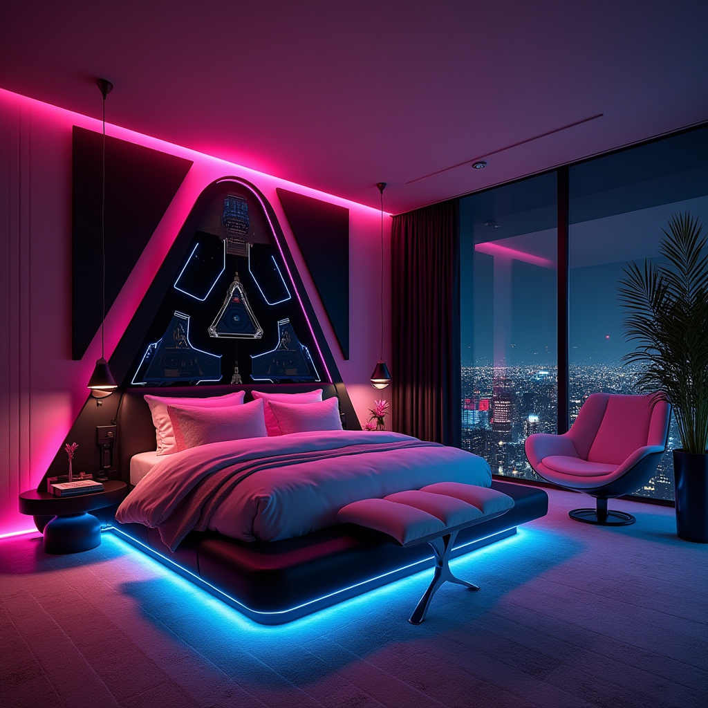 tricorn black bedroom accent wall 28