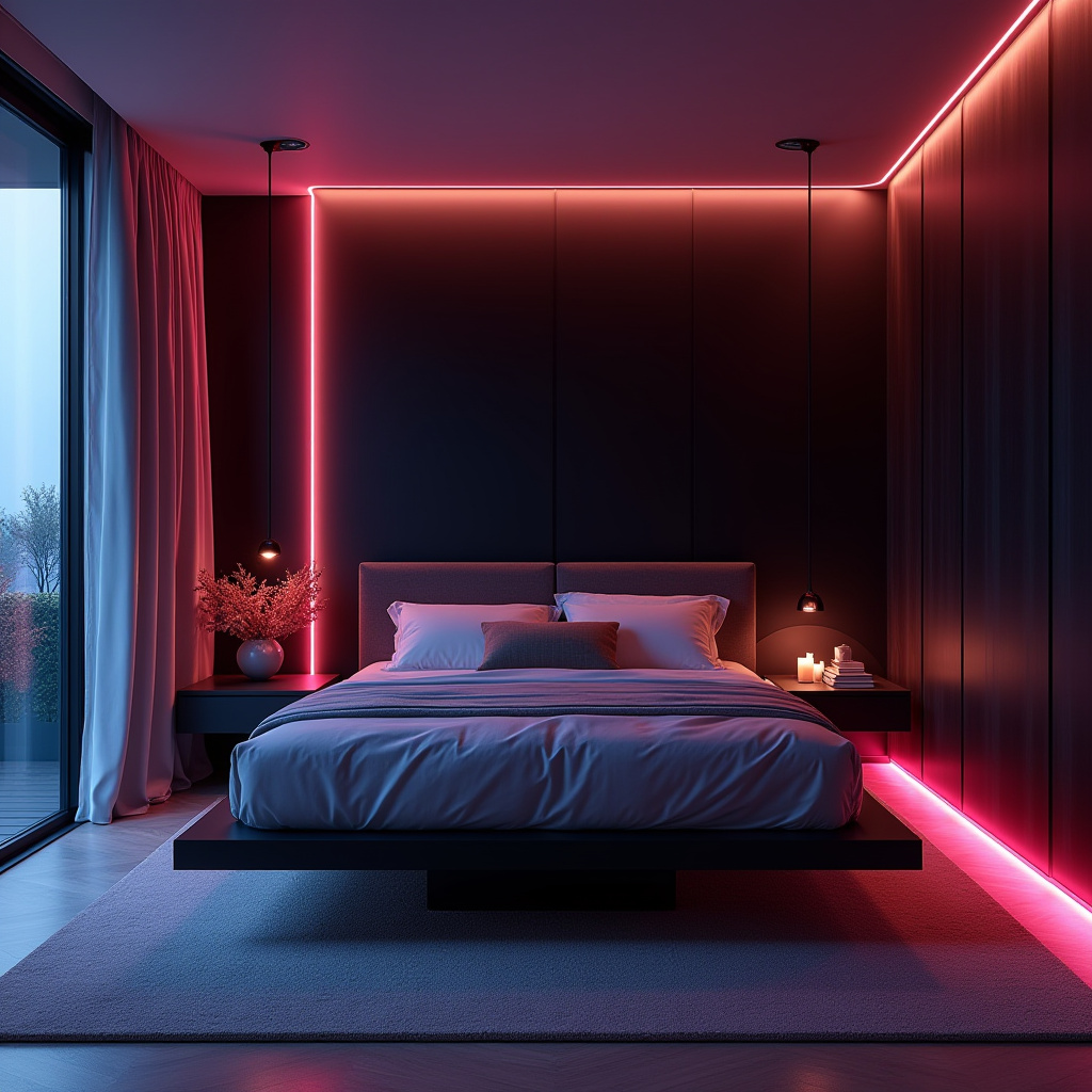 tricorn black bedroom accent wall 39