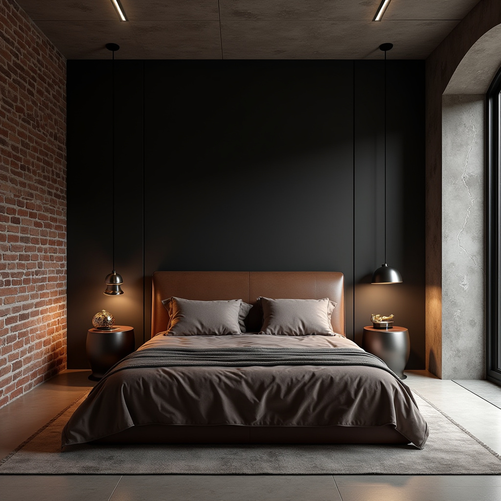 tricorn black bedroom accent wall 6