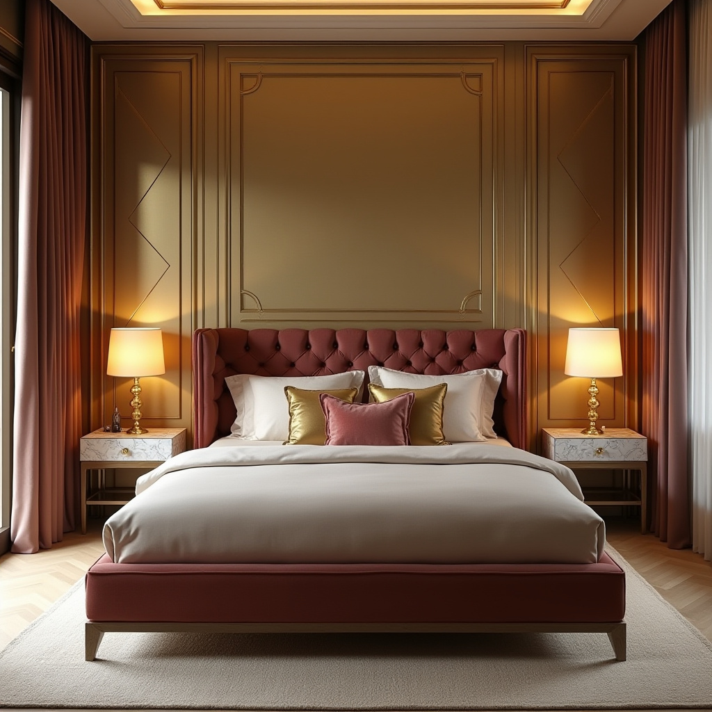 vintage modern bedroom design 10