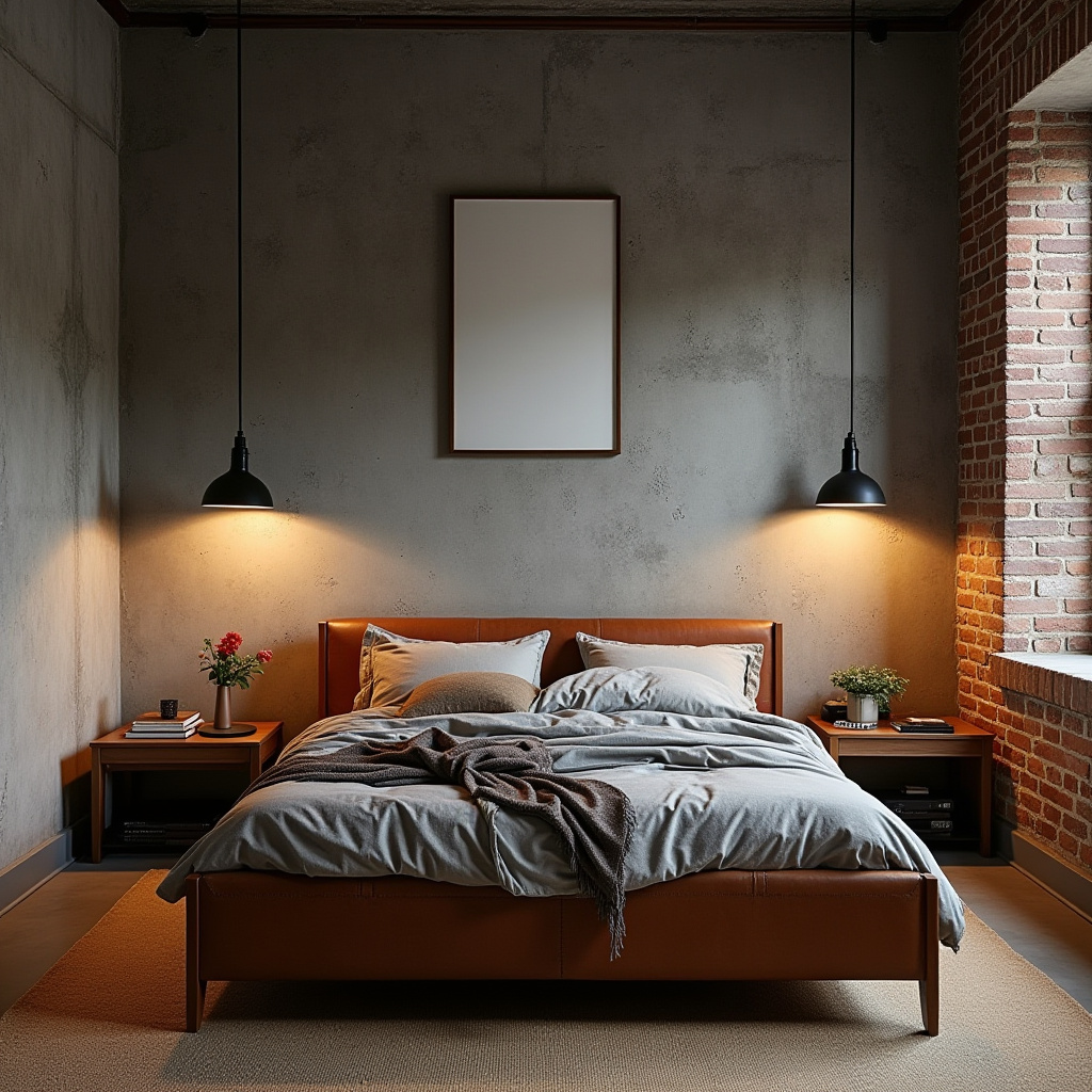 vintage modern bedroom design 17