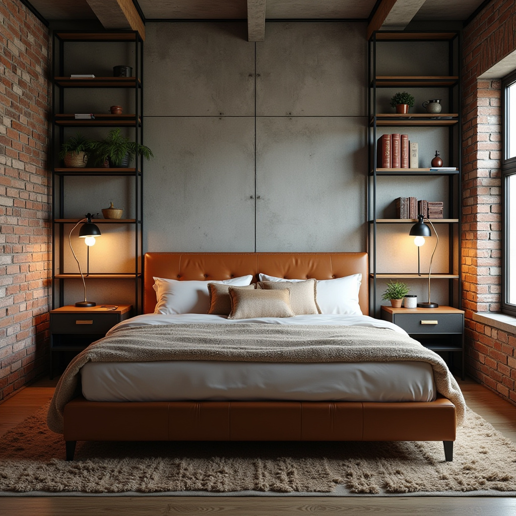 vintage modern bedroom design 18