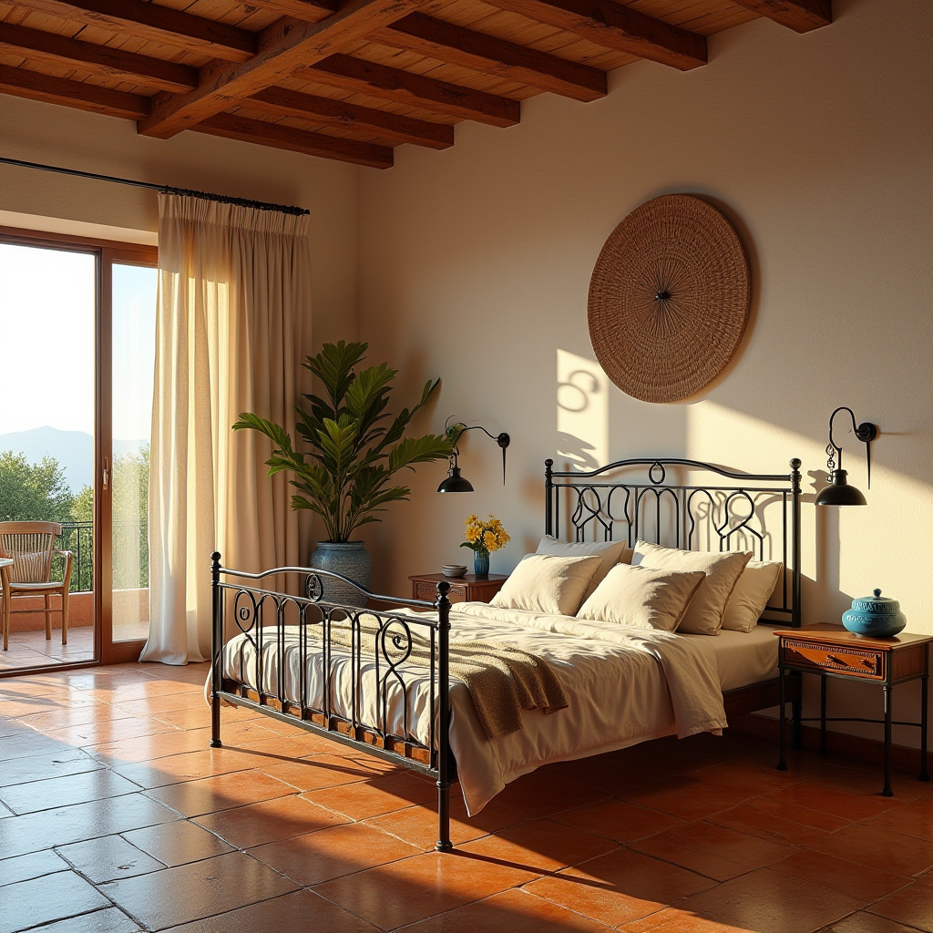vintage modern bedroom design 19
