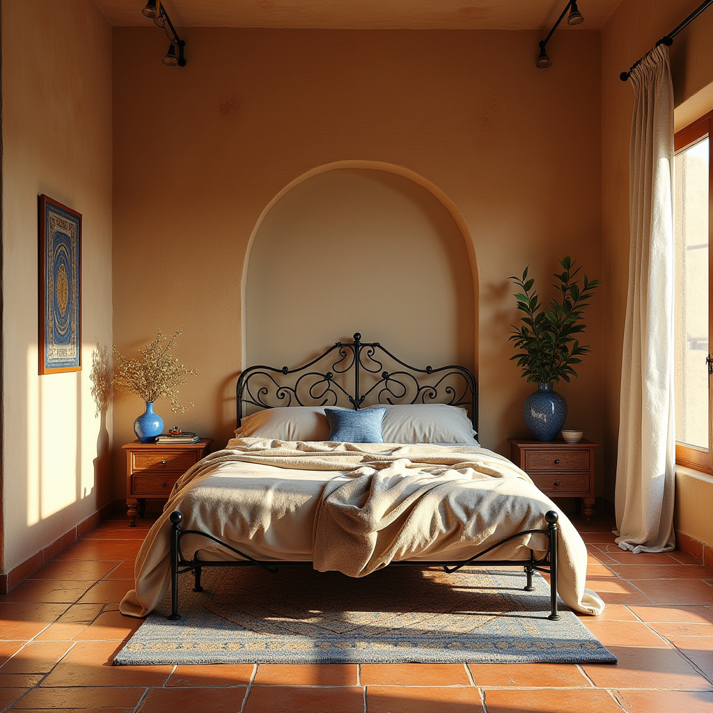 vintage modern bedroom design 20