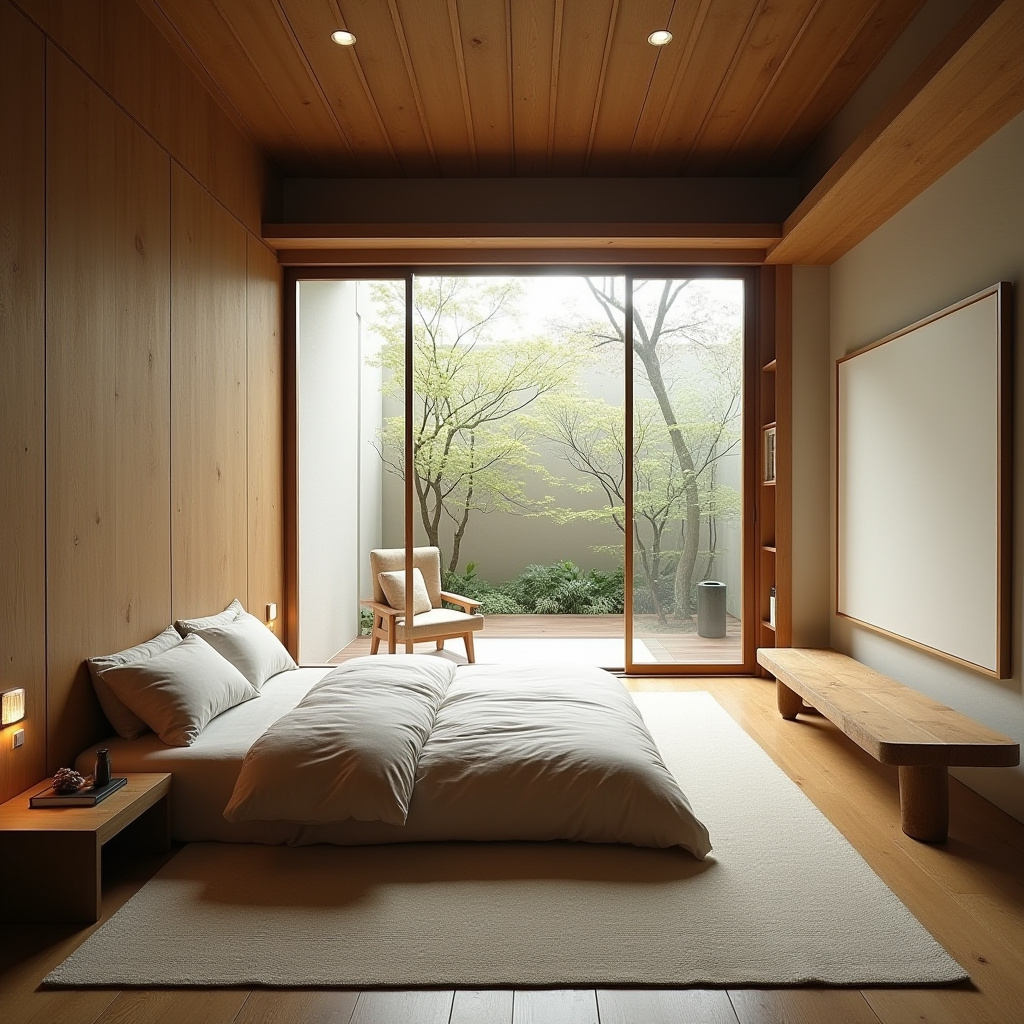 vintage modern bedroom design 26
