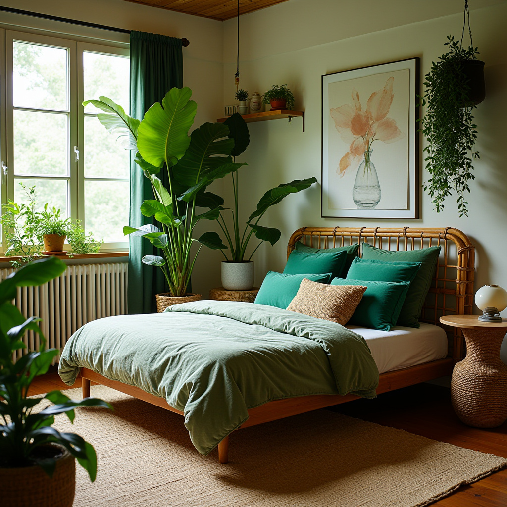vintage modern bedroom design 27