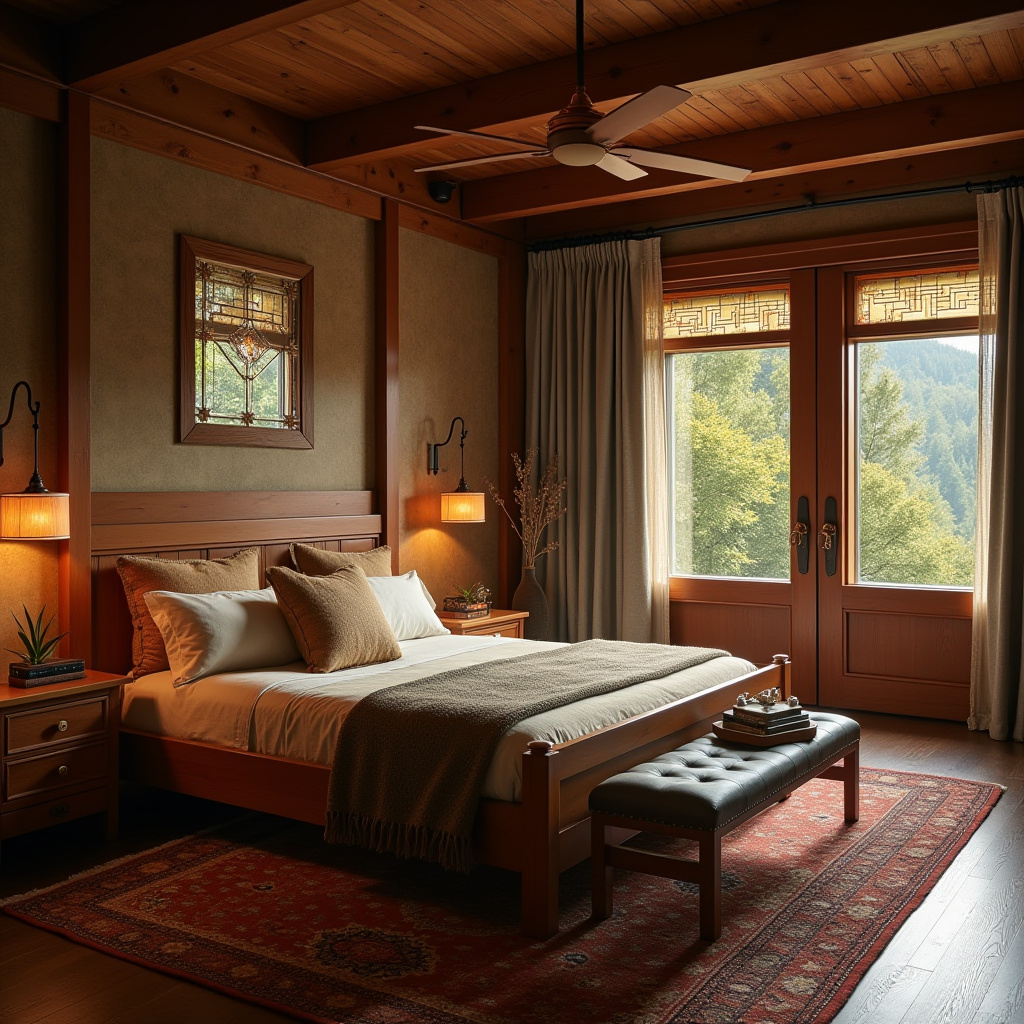 vintage modern bedroom design 36